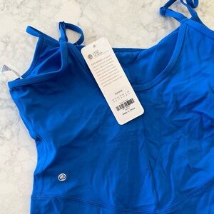 CRZ Yoga romper in royal blue (large/12)